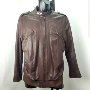 Rudsak Leather Bomber Jacket
